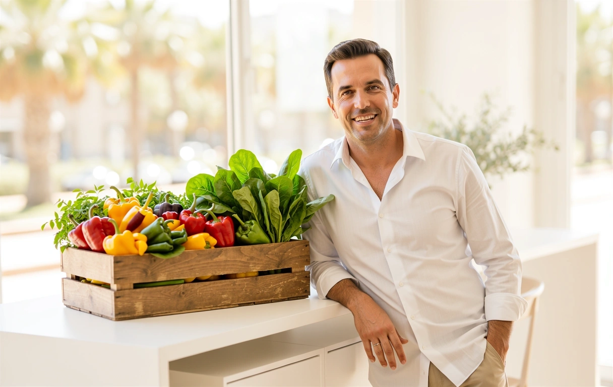 Experta en nutrición en su despacho de Valencia